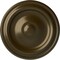 Ekena Millwork Maria Ceiling Medallion (Fits Canopies up to 1 3/4"), Hand-Painted Brass, 9 5/8"OD x 1 1/8"P CM09MABRS - alternate 1